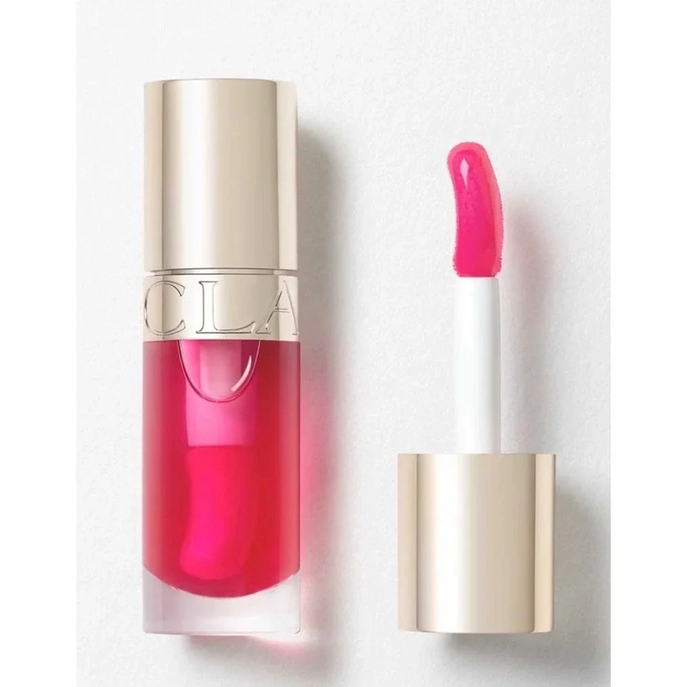 Clarins Lip Comfort Oil 04 Pitaya Pink Hydrating Lip‎ Gloss Mini Travel New